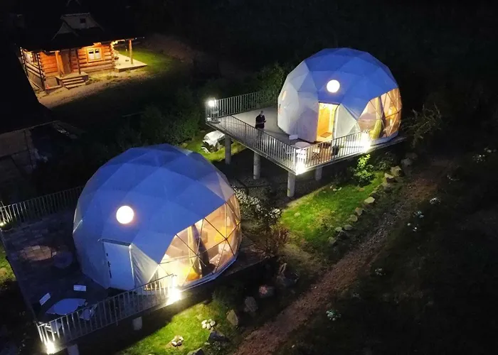 Couette-café Glamping Gliczarow Klapnioki Leśnica