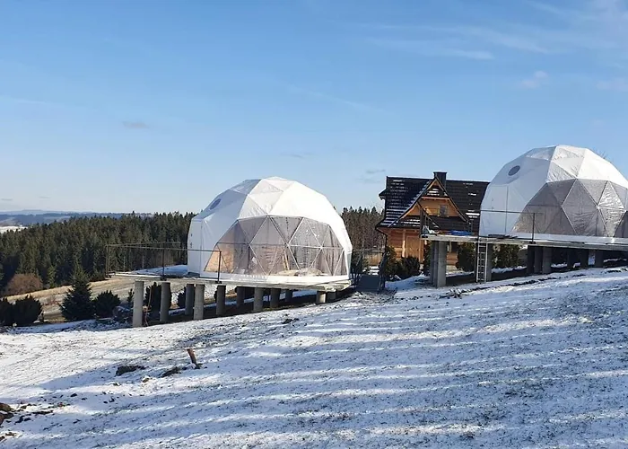 Glamping Gliczarow Klapnioki Couette-café *